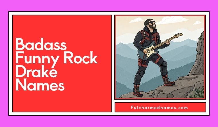 Badass Funny Rock Drake Names