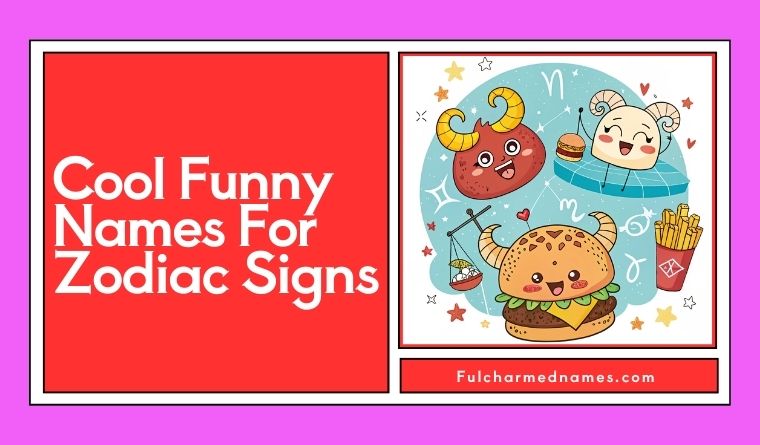 Cool Funny Names For Zodiac Signs
