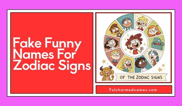 Fake Funny Names For Zodiac Signs
