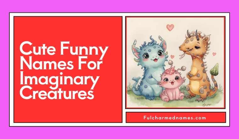Cute Funny Names For Imaginary Creatures