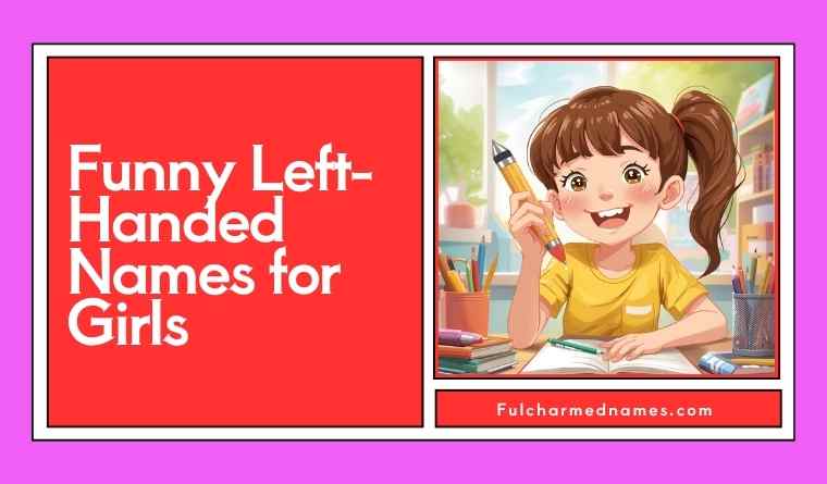 Funny Left-Handed Names for Girls