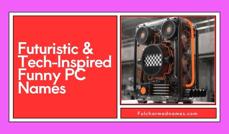 Futuristic & Tech-Inspired Funny PC Names