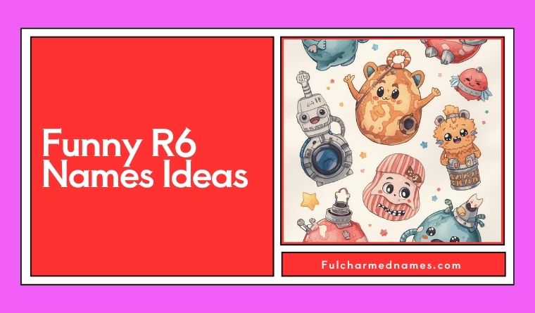 Funny R6 Names Ideas