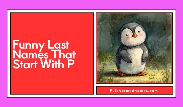 Funny Last Names That Start With P