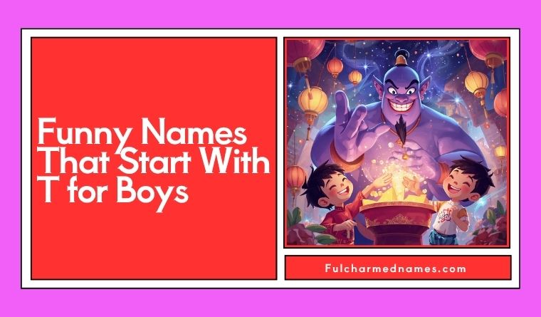 Funny Names That Start With T for Boys