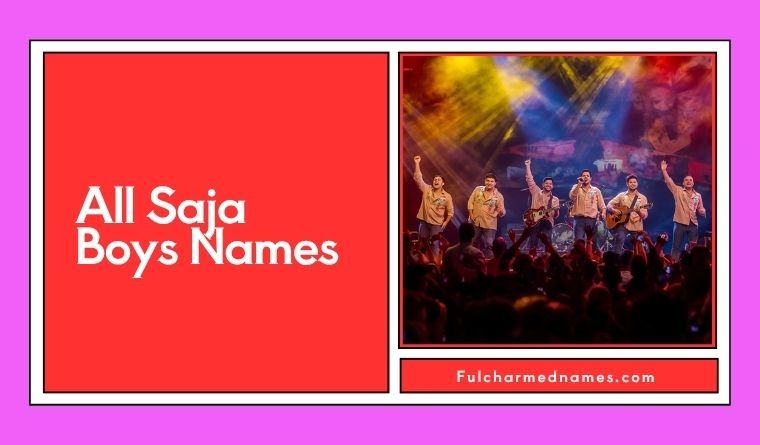 All Saja Boys Names