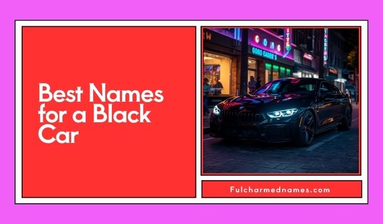 Best Names for a Black Car