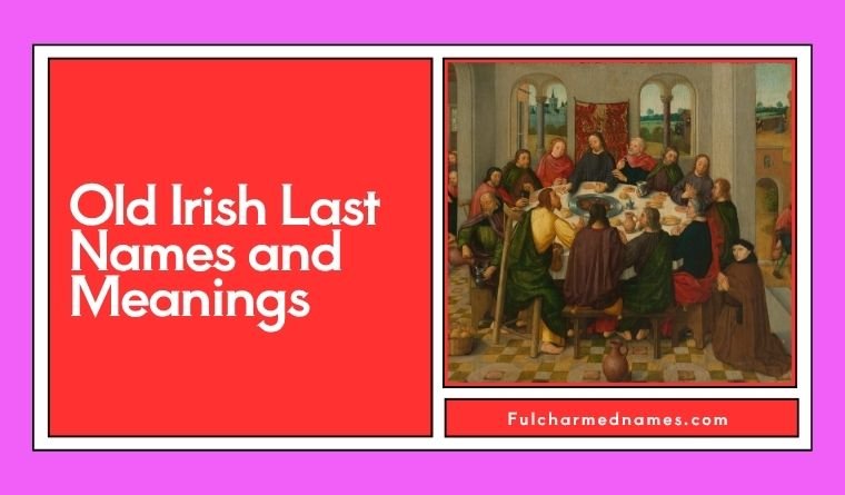 Old Irish Last Names and Meanings