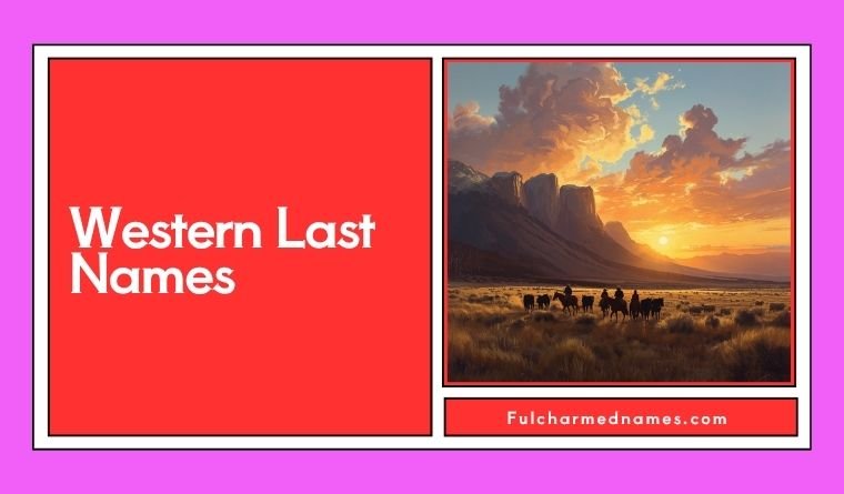 Western Last Names