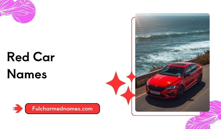 Red Car Names